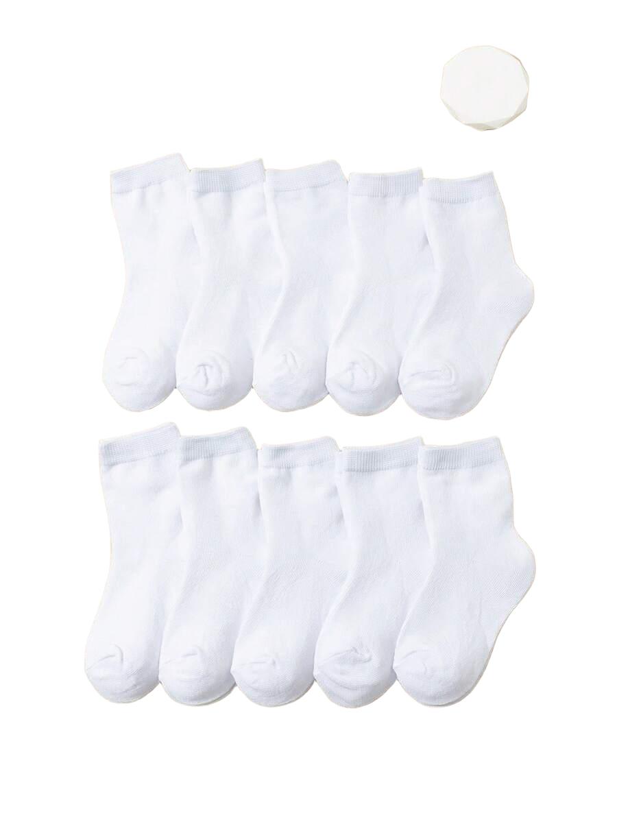 białe skarpetki 11-pack