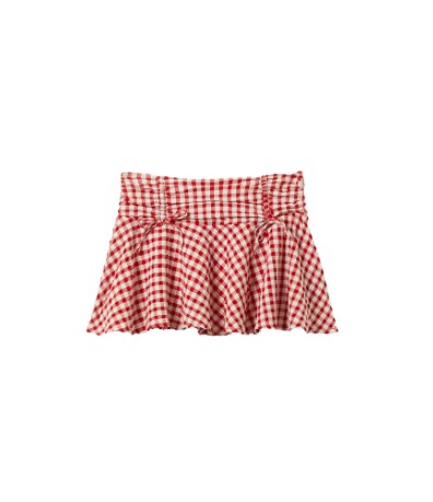 MINI SPÓDNICA KRATKA KOKARDY