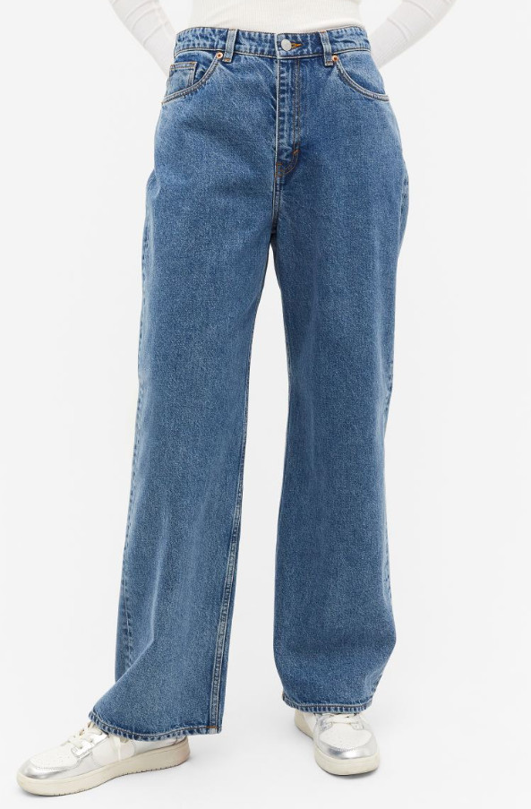 NIEBIESKIE SPODNIE JEANS
