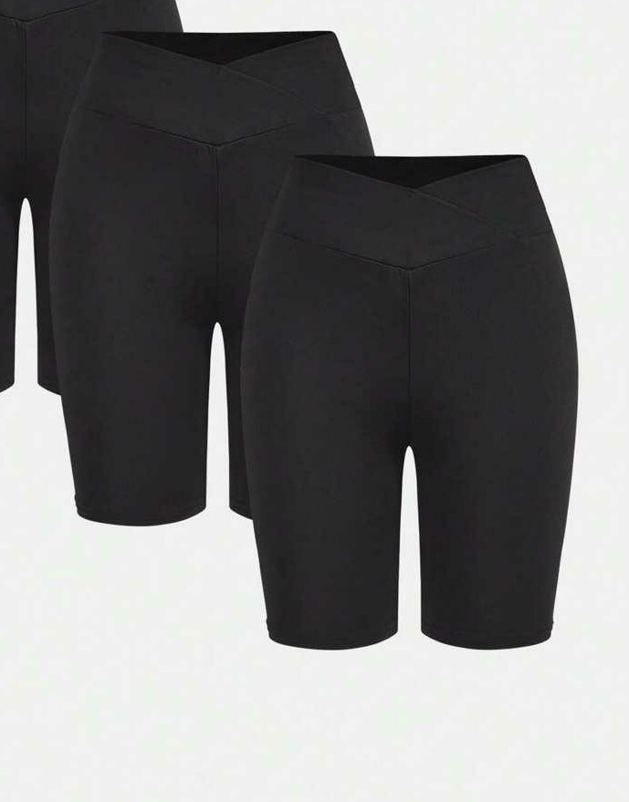 czarne spodenki 2-pack