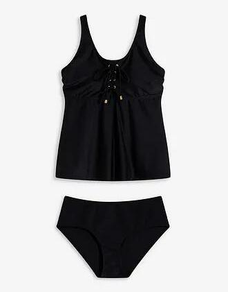 TANKINI DWUCZĘŚCIOWE CZARNE