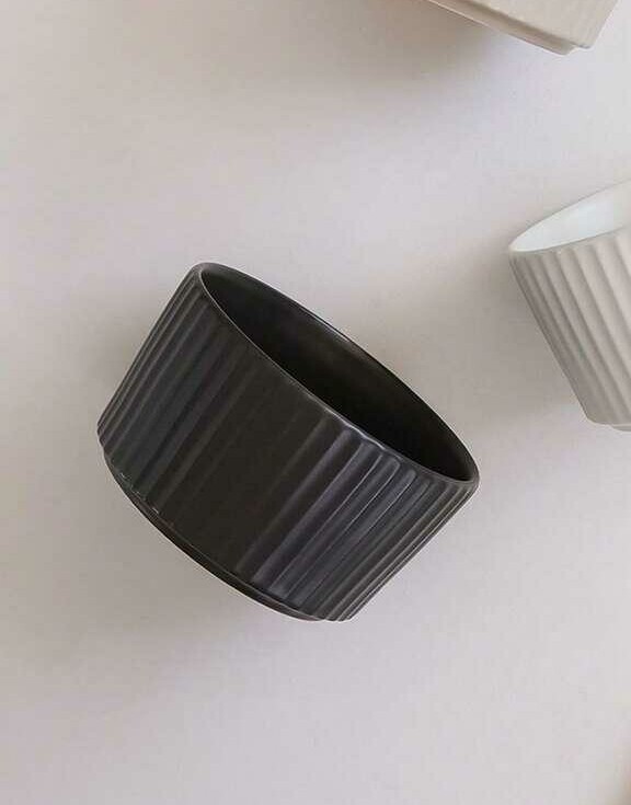 BRĄZOWA CERAMICZNA MISKA