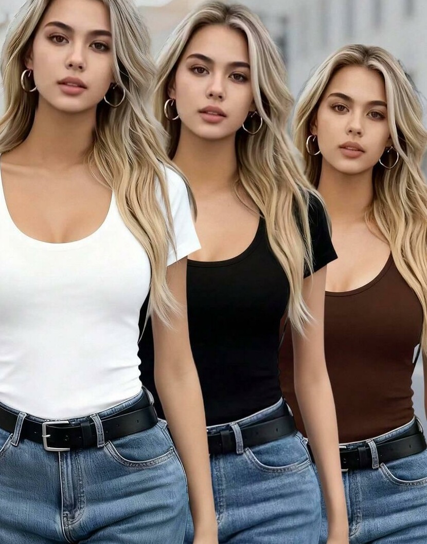 bluzka krótki rękaw 2-pack