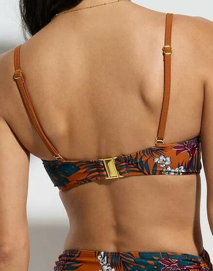BIUSTONOSZ BIKINI Z WZOREM 