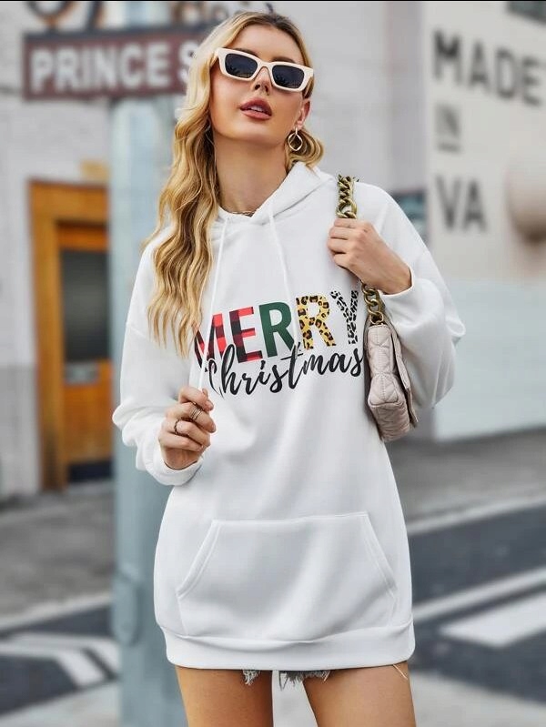 bluza dresowa NAPIS MERRY CHRISTMAS