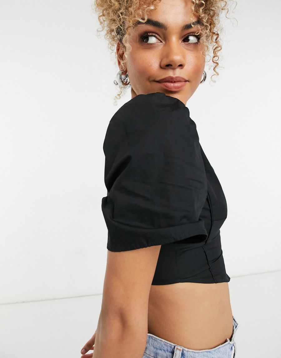 CZARNY TOP BASIC 