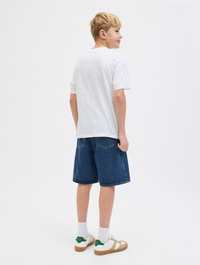 krótkie spodenki jeans