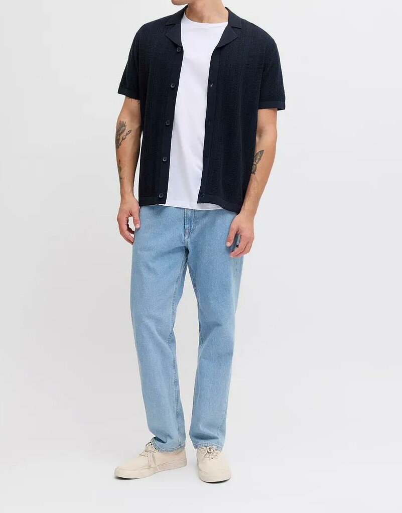 DZIANINOWA KOSZULKA POLO
