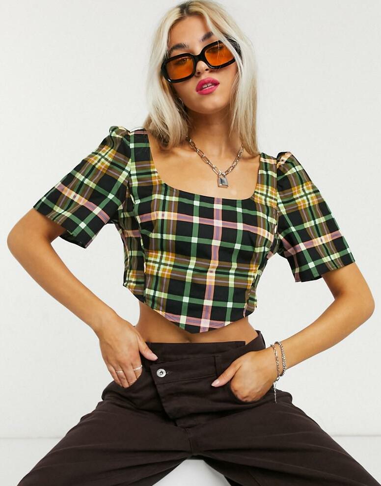 CROP TOP KRATKA