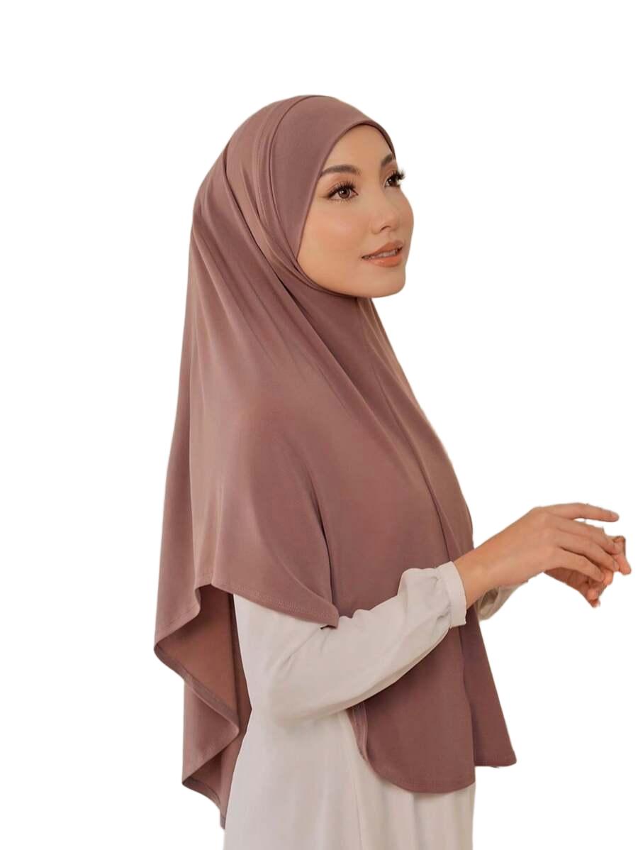 BRĄZOWA CHUSTA HIJAB 
