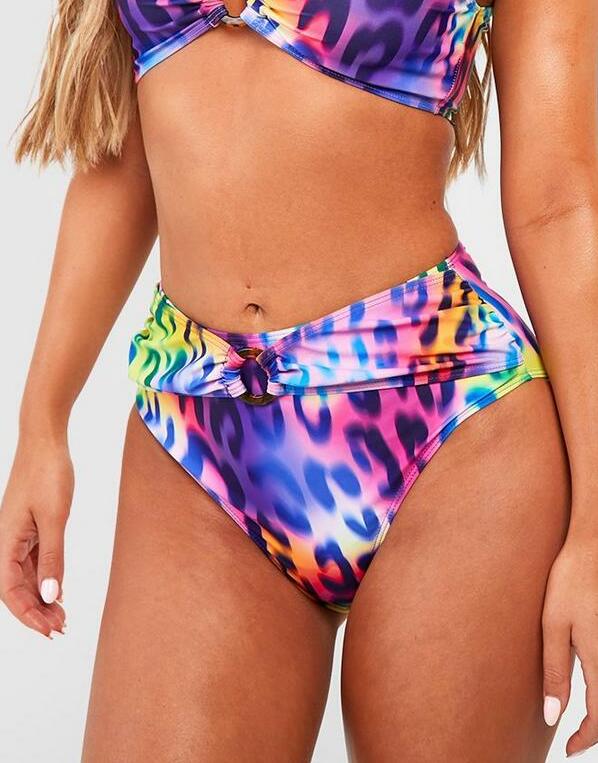 DÓŁ OD STROJU KĄPIELOWEGO ANIMAL PRINT