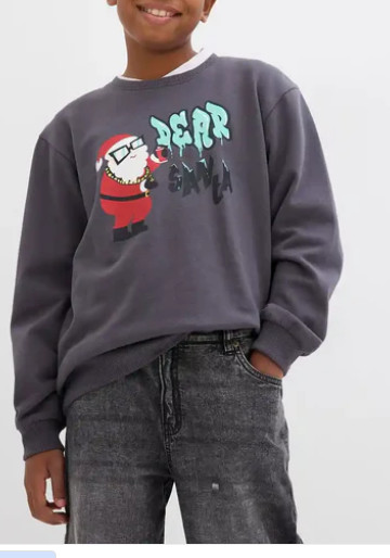 BLUZA DZIECIĘCA SZARA