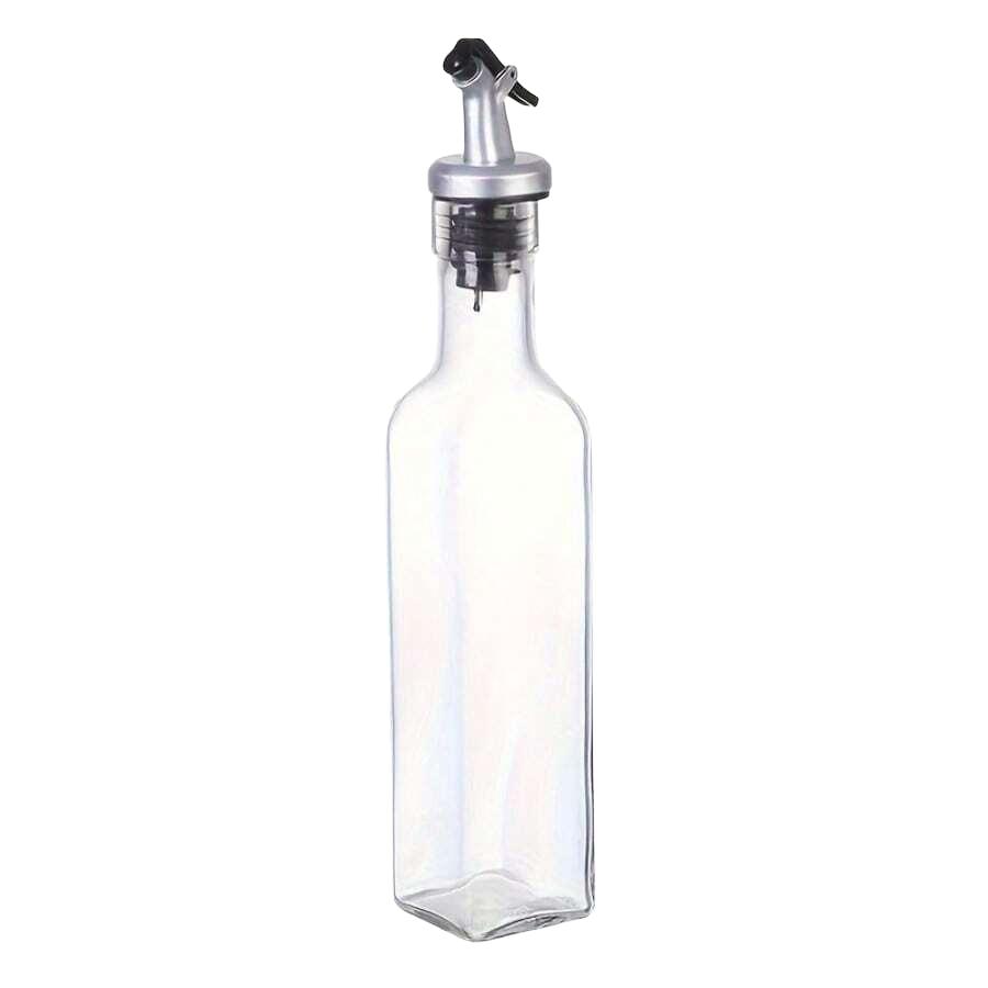szklana butelka na olej 2-pack