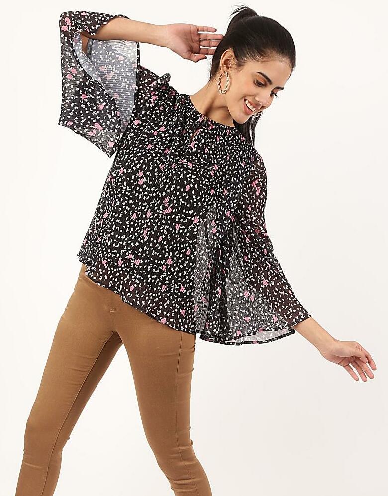 BLUZKA DŁUGI RĘKAW PRINT T43-2138K-Y4