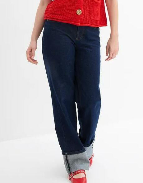 PROSTE JEANSY DAMSKIE