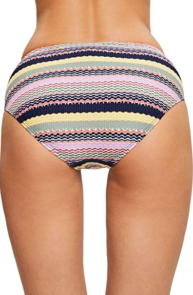 dół od bikini paski print