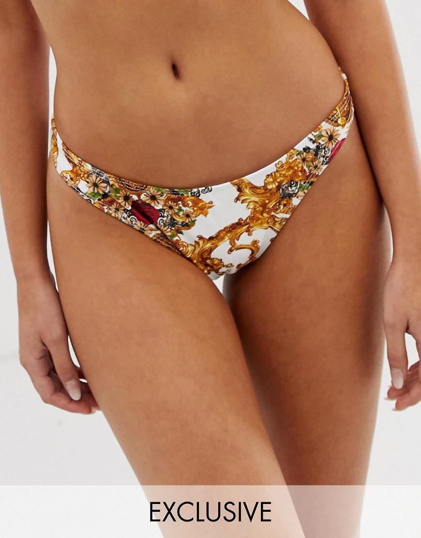 dół od BIKINI figi PRINT
