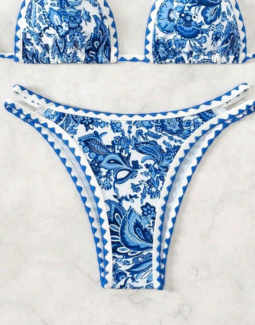 dół od bikini  print