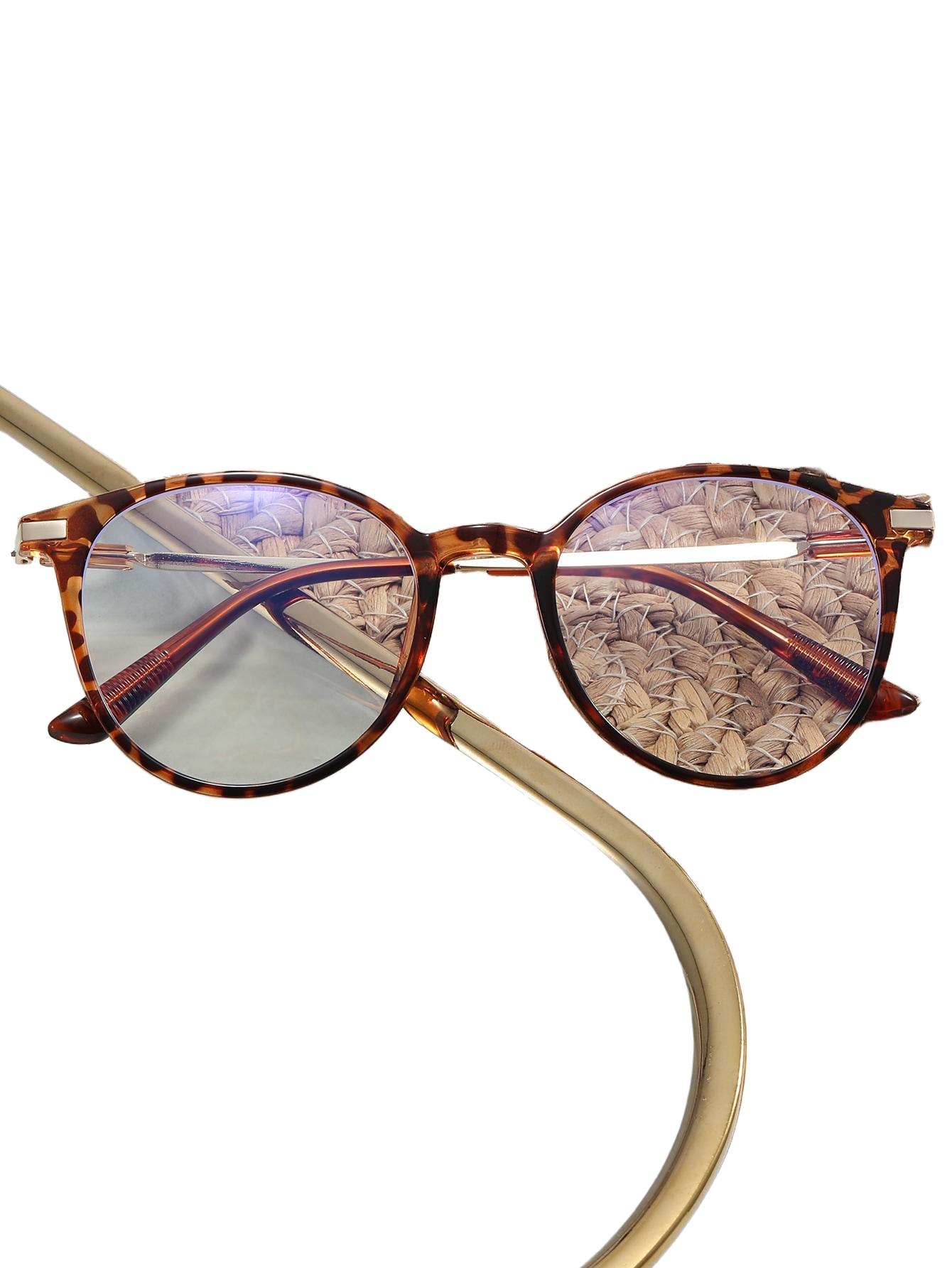 okulary zerówki ANIMAL PRINT