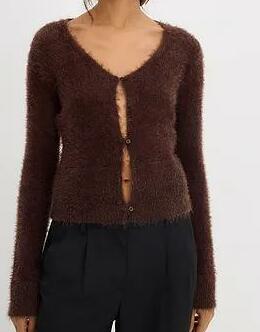 SWETER DAMSKI ROZPINANY REGULAR