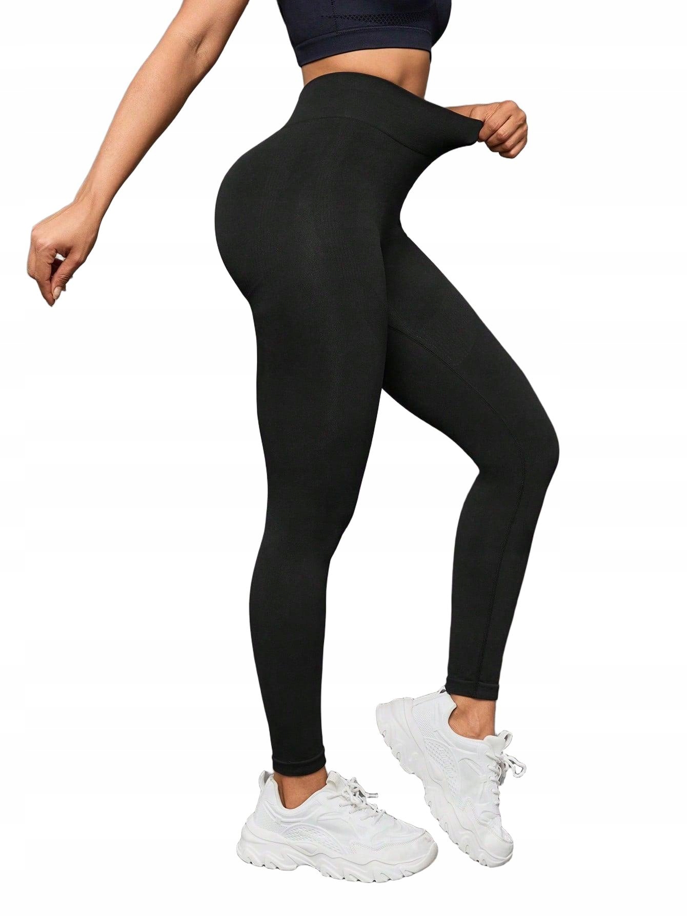 CZARNE KLASYCZNE LEGGINSY 2-PACK
