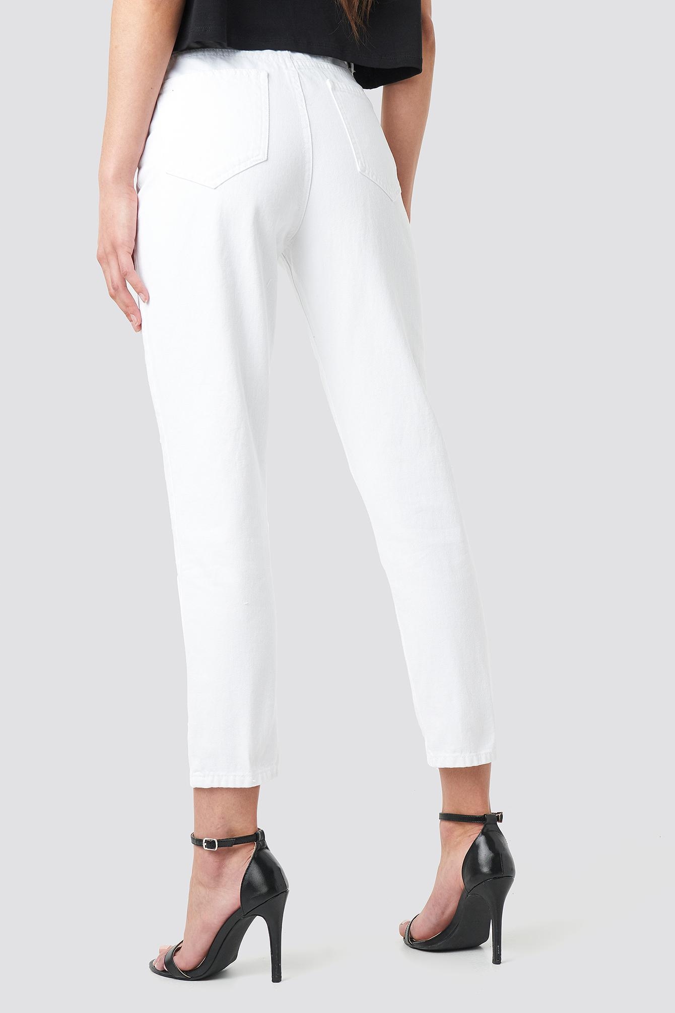 SPODNIE JEANS RIPPED