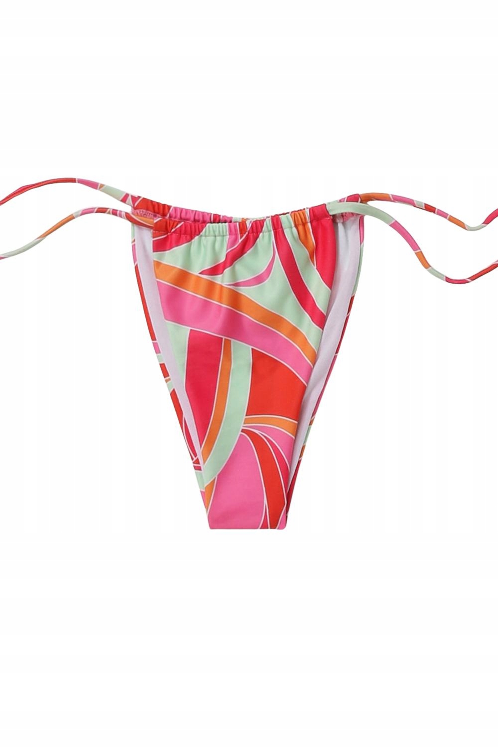 dół od bikini wiązanie print 