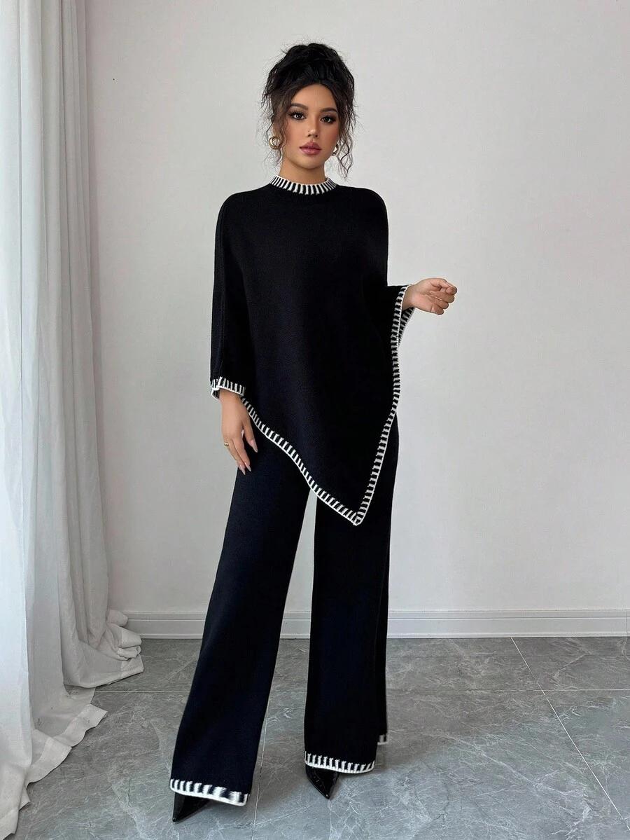 SWETER SPODNIE KOMPLET