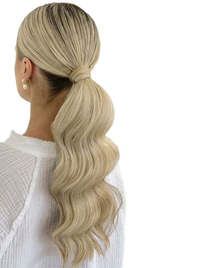 DOCZEPIANE BLOND WŁOSY