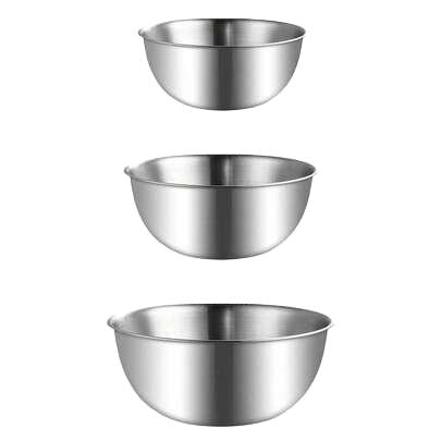 METALOWE MISKI 3SZT