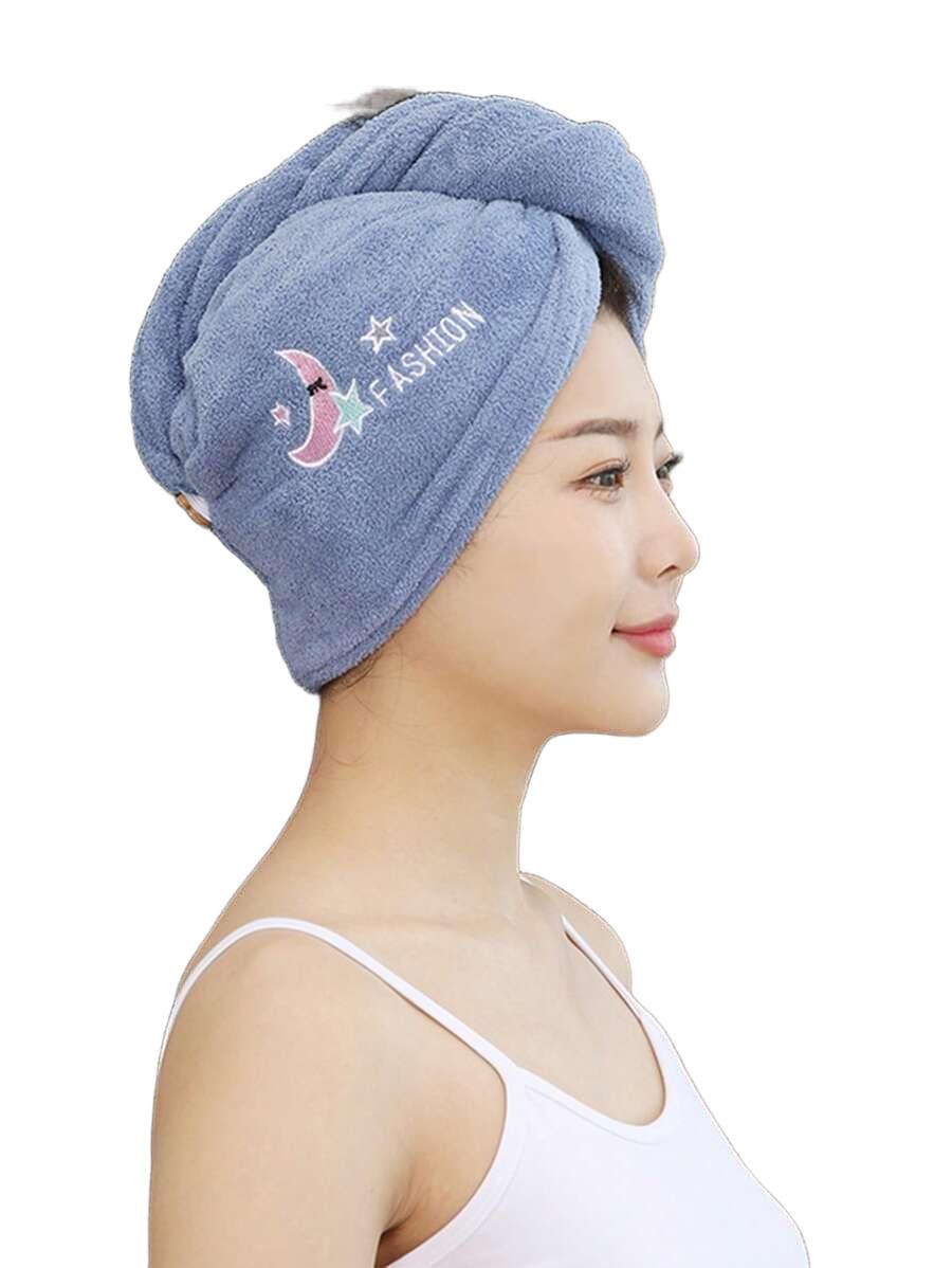 niebieski turban na głowę