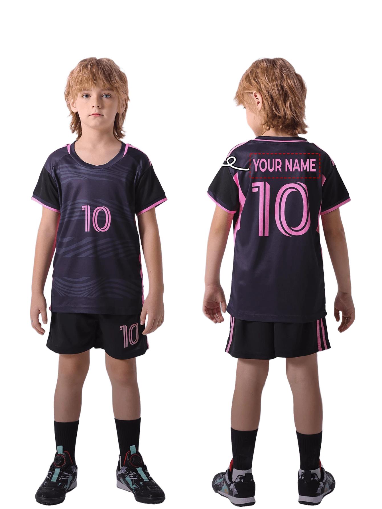 t-shirt spodenki komplet napis marko