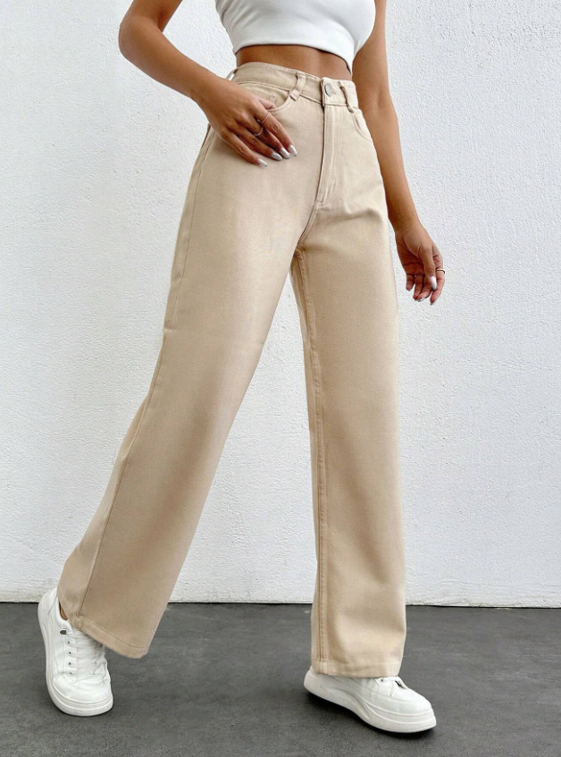 SPODNIE JEANS WYSOKI STAN