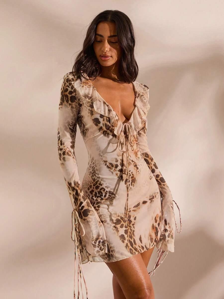 SUKIENKA ANIMAL PRINT