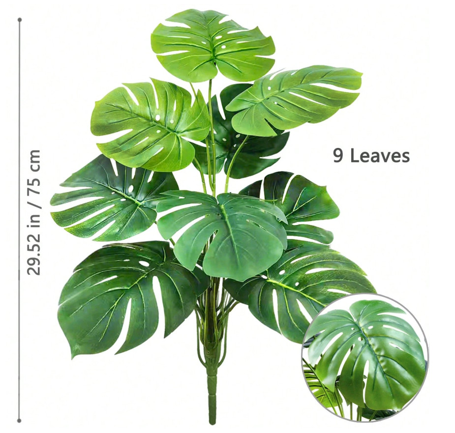 SZTUCZNA ROŚLINA MONSTERA