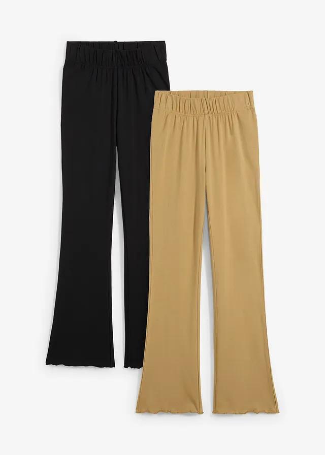 LEGGINSY Z POSZERZANYMI NOGAWKAMI 2 SZT