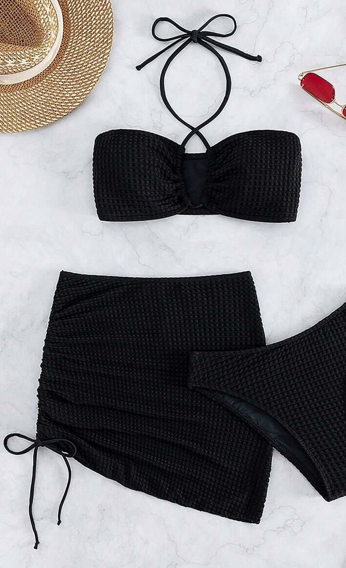 GÓRA OD BIKINI spódniczka marszcenie