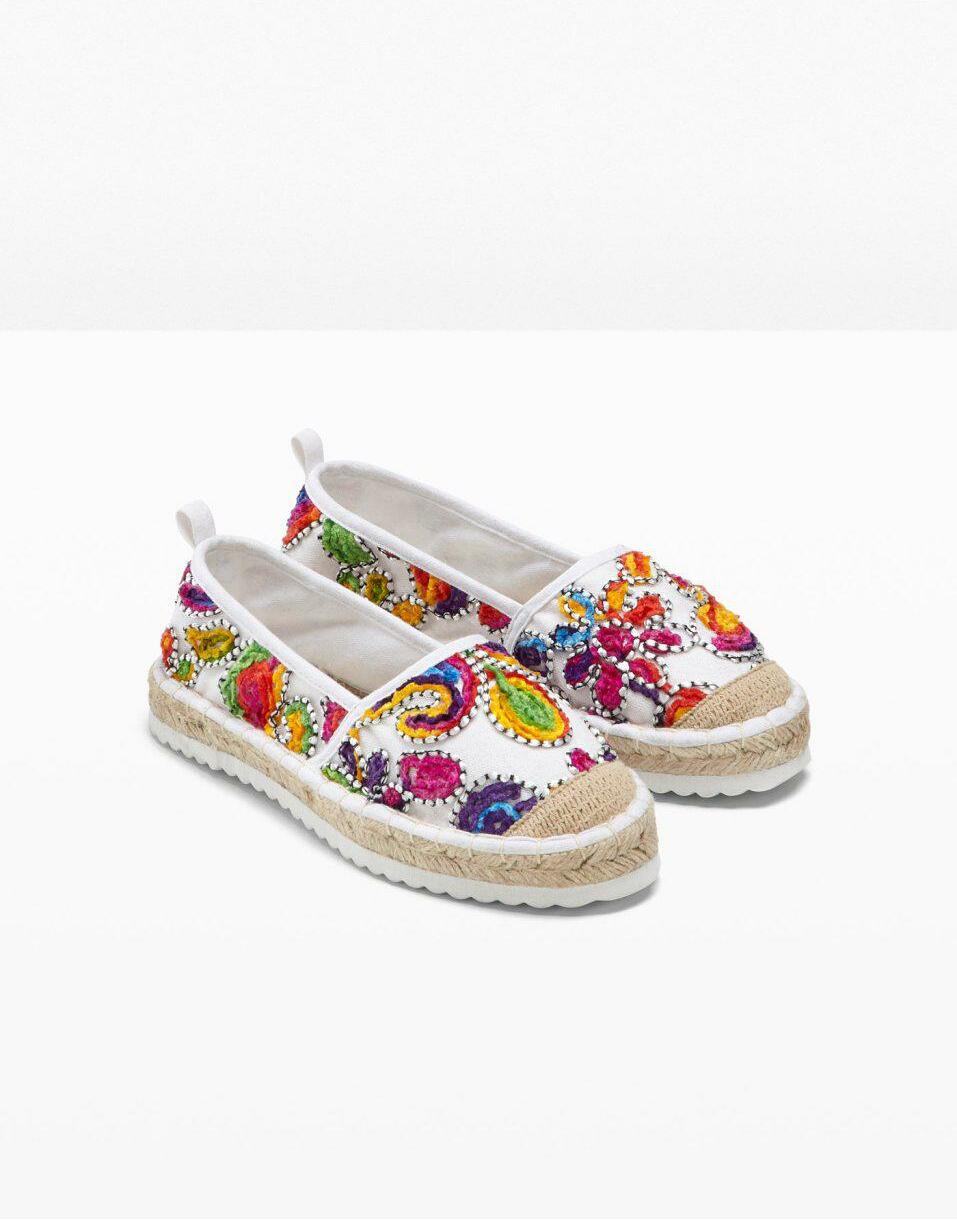 ESPADRYLE DAMSKIE TKANINA