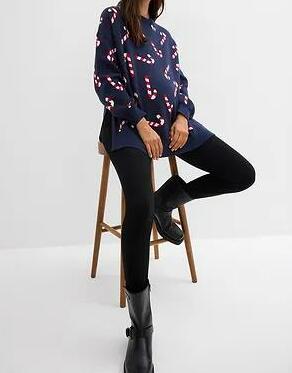SWETER CIĄŻOWY Z ROZCIĘCIAMI