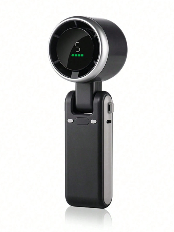 czarny mini wentylator