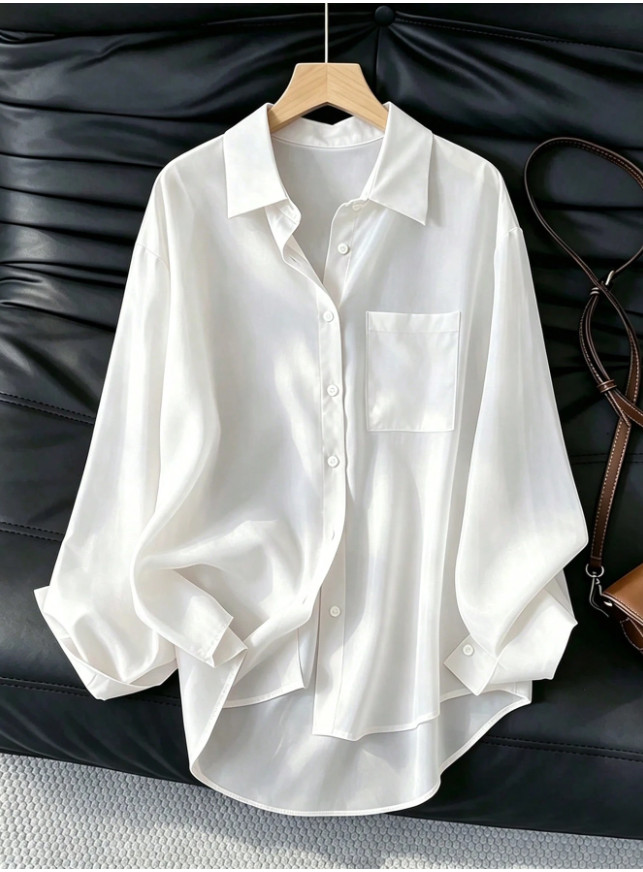 BIAŁA KOSZULA GUZIKI