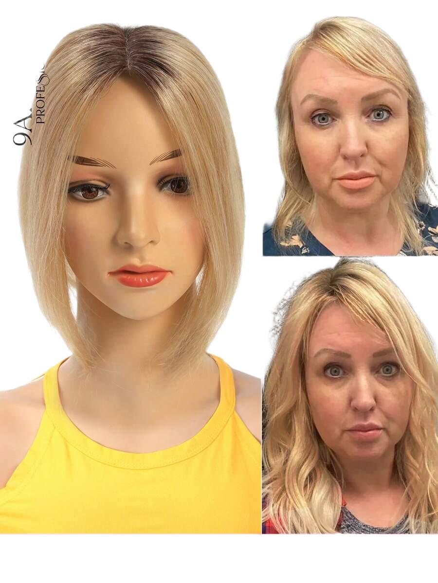 blond peruka włosy naturalne