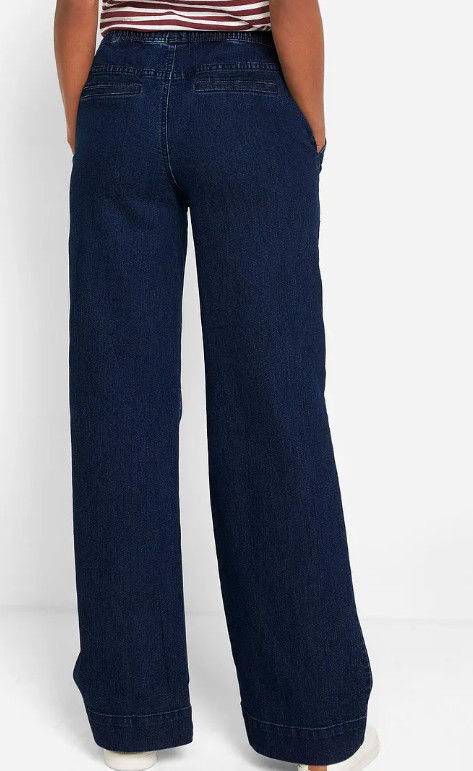 SPODNIE JEANSOWE DAMSKIE