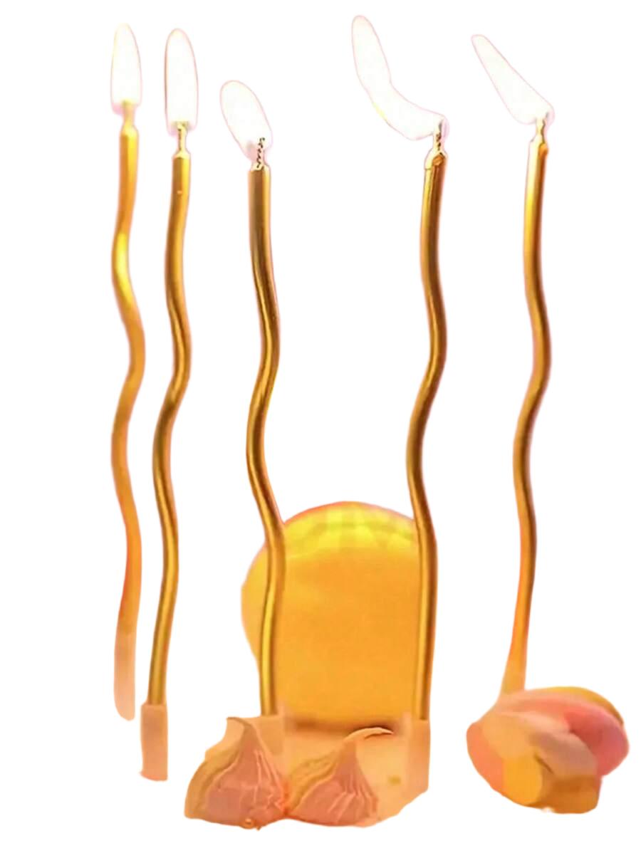srebrne ŚWIECE 4-PACK