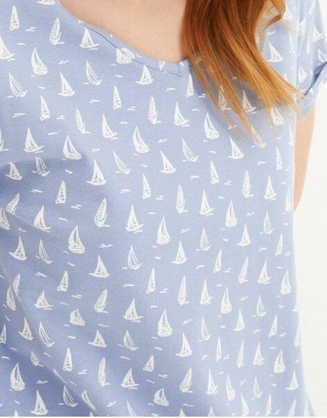 T-SHIRT DAMSKI PLUS SIZE Z NADRUKIEM