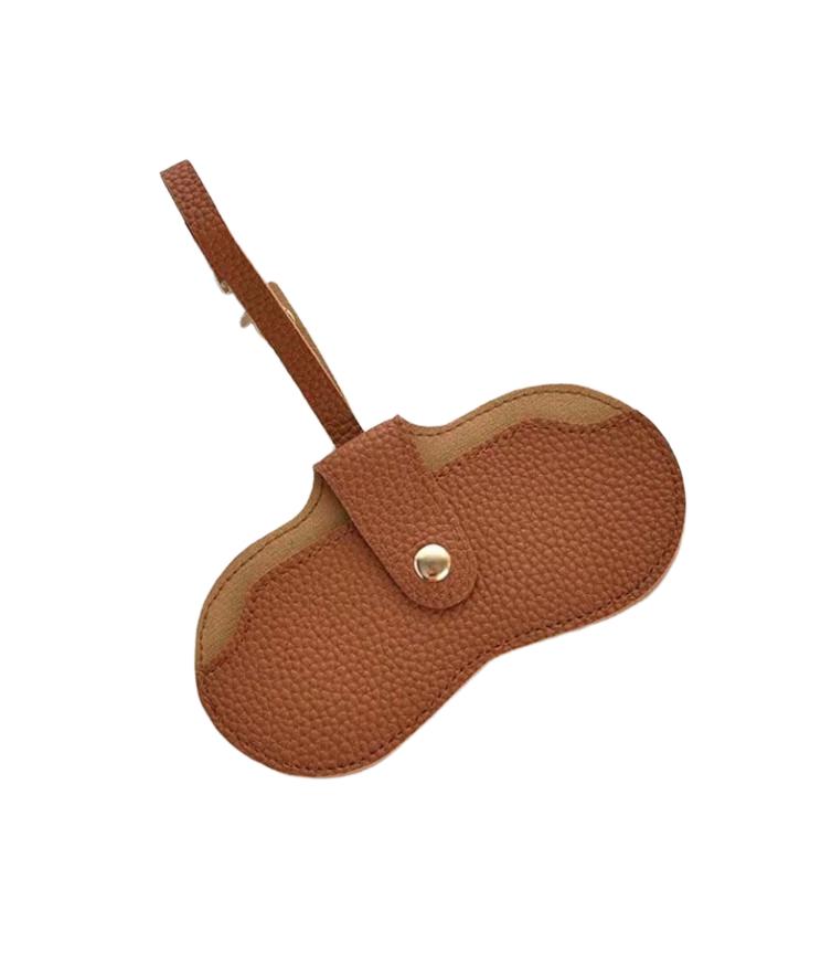 BRĄZOWE ETUI NA OKULARY