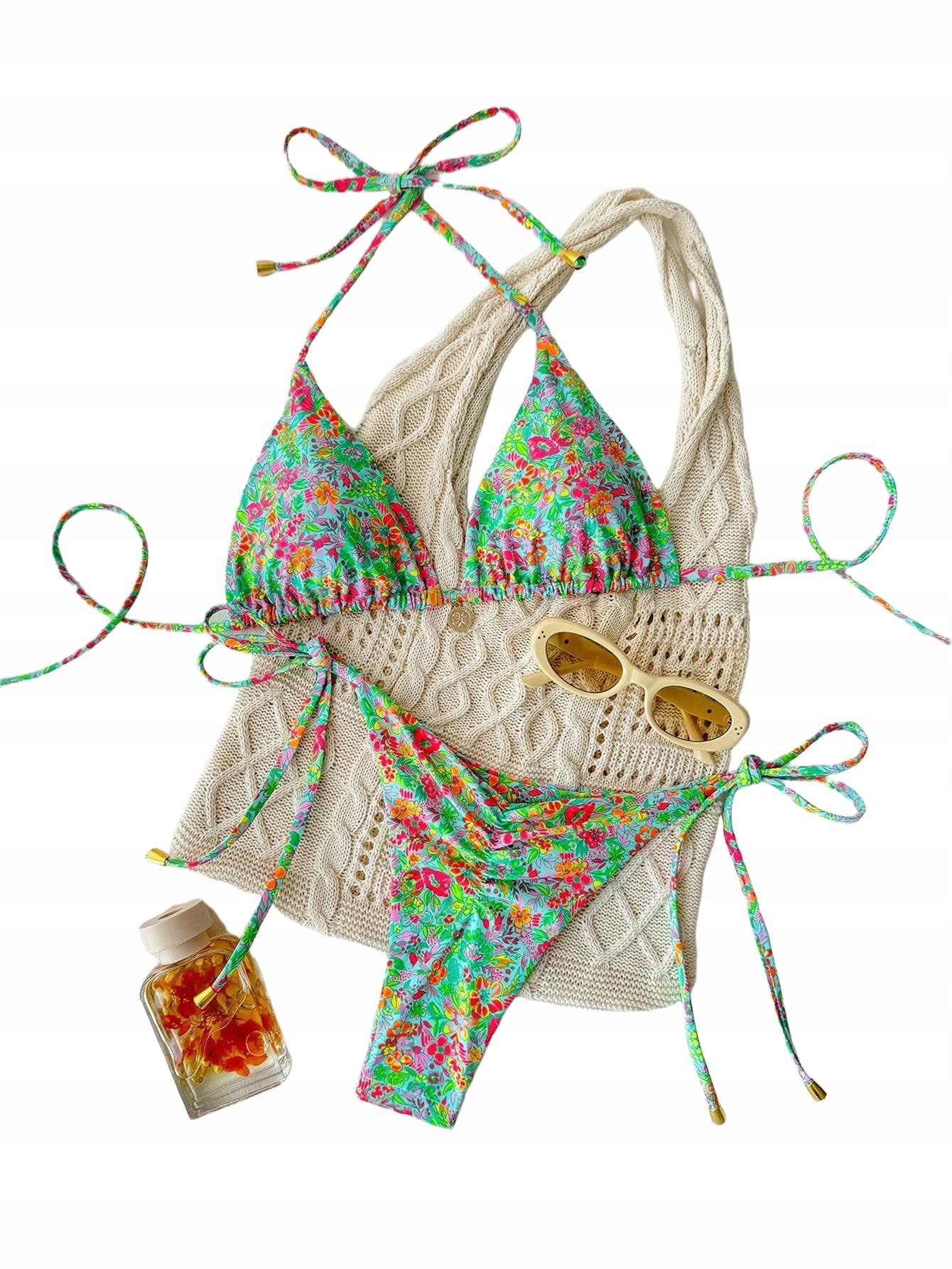 dwuczęściowy kostium kąpielowy bikini