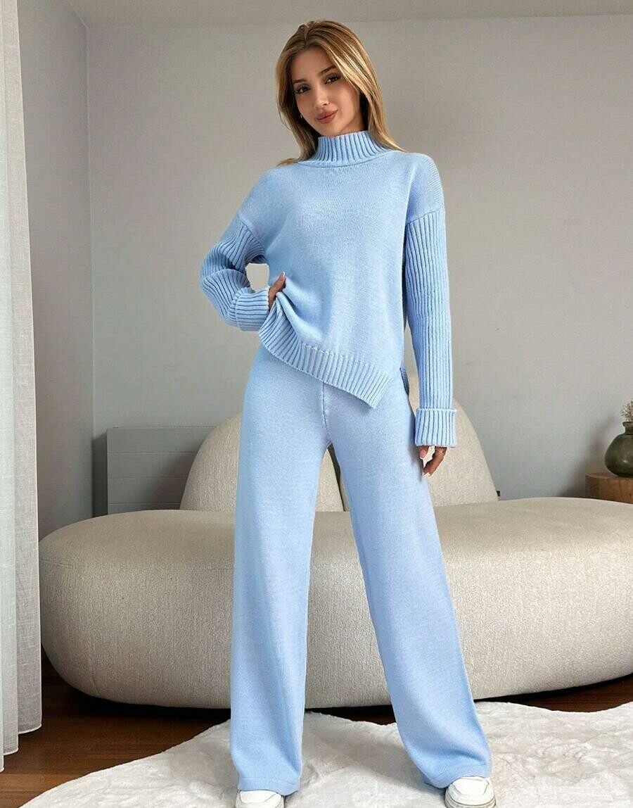 KOMPLET SWETER SPODNIE
