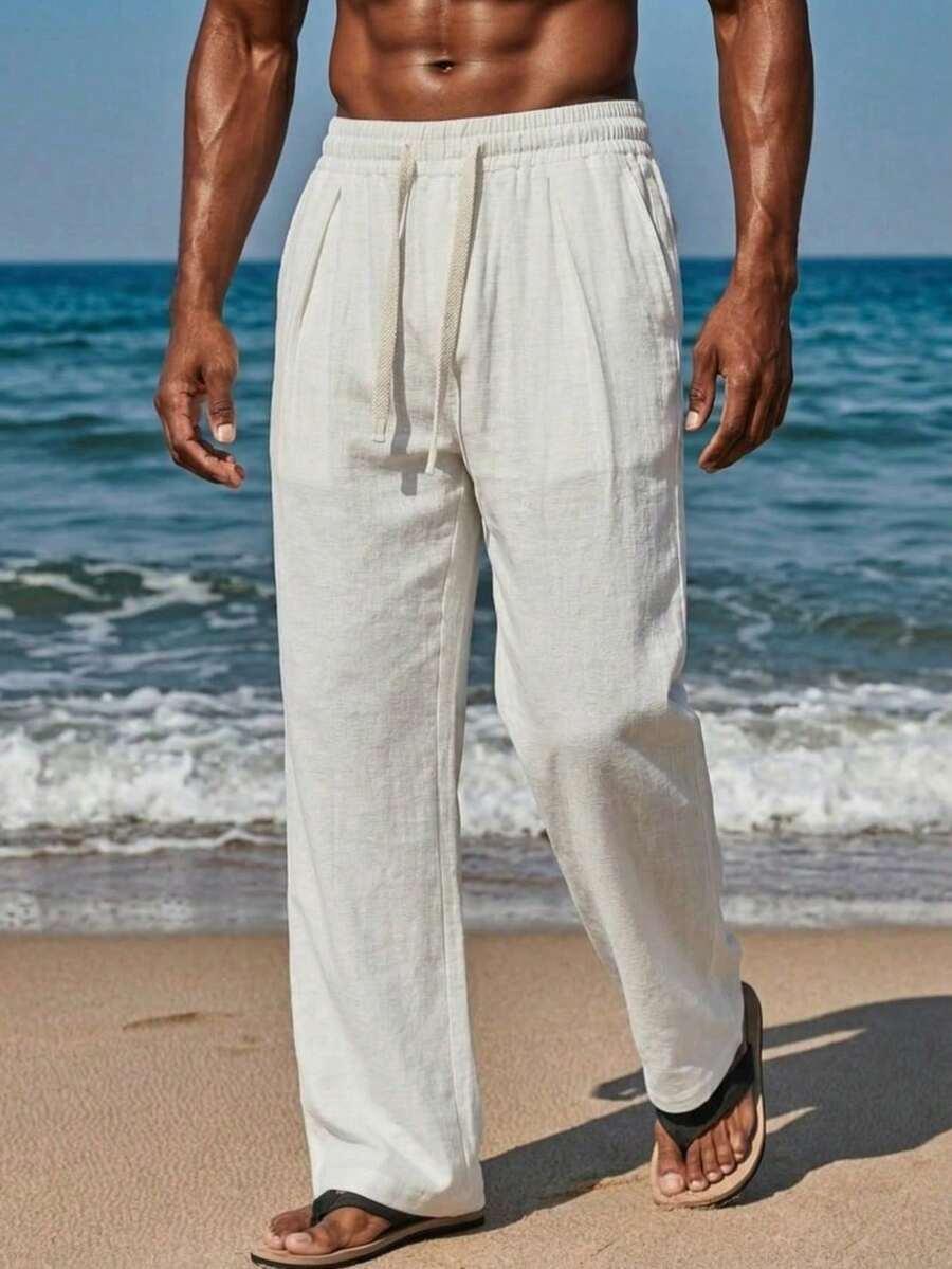 spodnie prosta nogawka casual