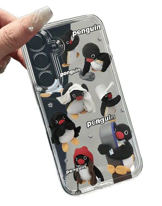 ETUI NA TELEFON case plecki penguin doll motorola moto e13